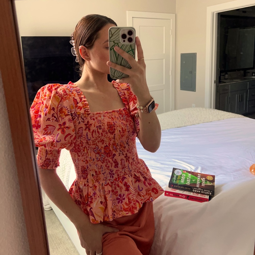 Colorful Cece top